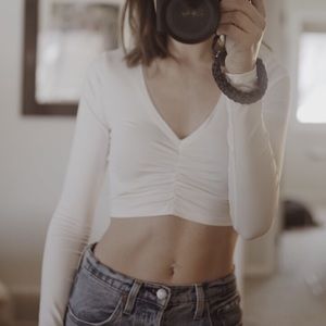 Crop long sleeve